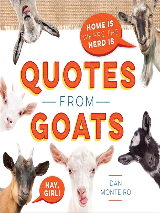 Title details for Quotes from Goats by Dan Monteiro - Wait list